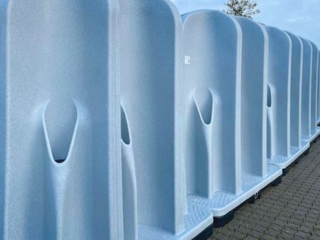 Type 001: Mobil urinal/pissoir til 6 personer.