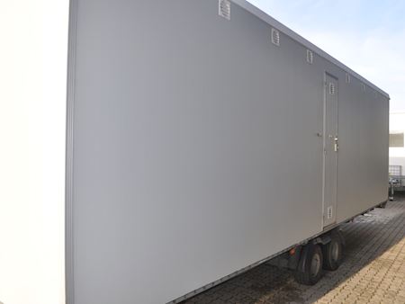 Badvogn 2x4 med oliefyr