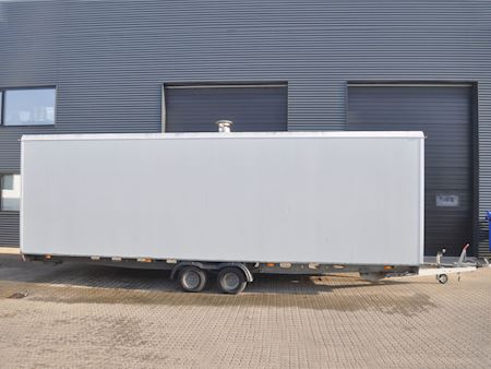 Badvogn 2x4 med oliefyr