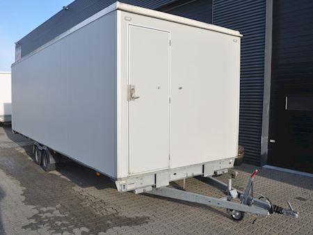 Badvogn 2x4 med oliefyr