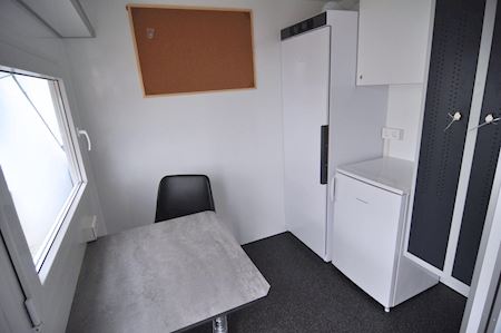 Type 420: Miljø- /Mandskabsvogn for 2 pers.