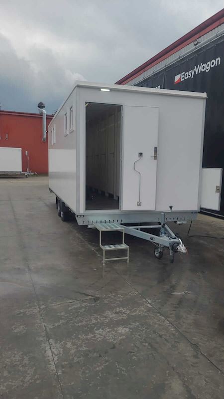 Type 660: Toiletvogn med 8 toiletter