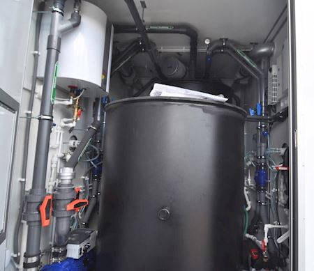 Type 580: Toiletvogn med vacuum