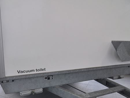 Type 580: Toiletvogn med vacuum