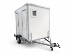 Easywagon 240 | Toiletvogn med kværn Toilet-/badvogn