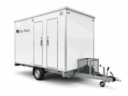 Type 320: Toiletvogn med 4 toiletter og 3 urinaler