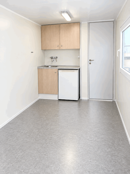 Type 320: Kontor-/Spisevogn med tanktoilet 4 pers.