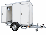 Easywagon 240  Toiletvogn til 2 pers. m vacuum Toilet-/badvogn