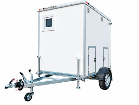 Type 240: Toilet trailer with 2 toilets & grinder
