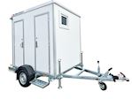 Easywagon 240 | Toiletvogn til 2per - Ø110 slangeudtag Toilet-/badvogn